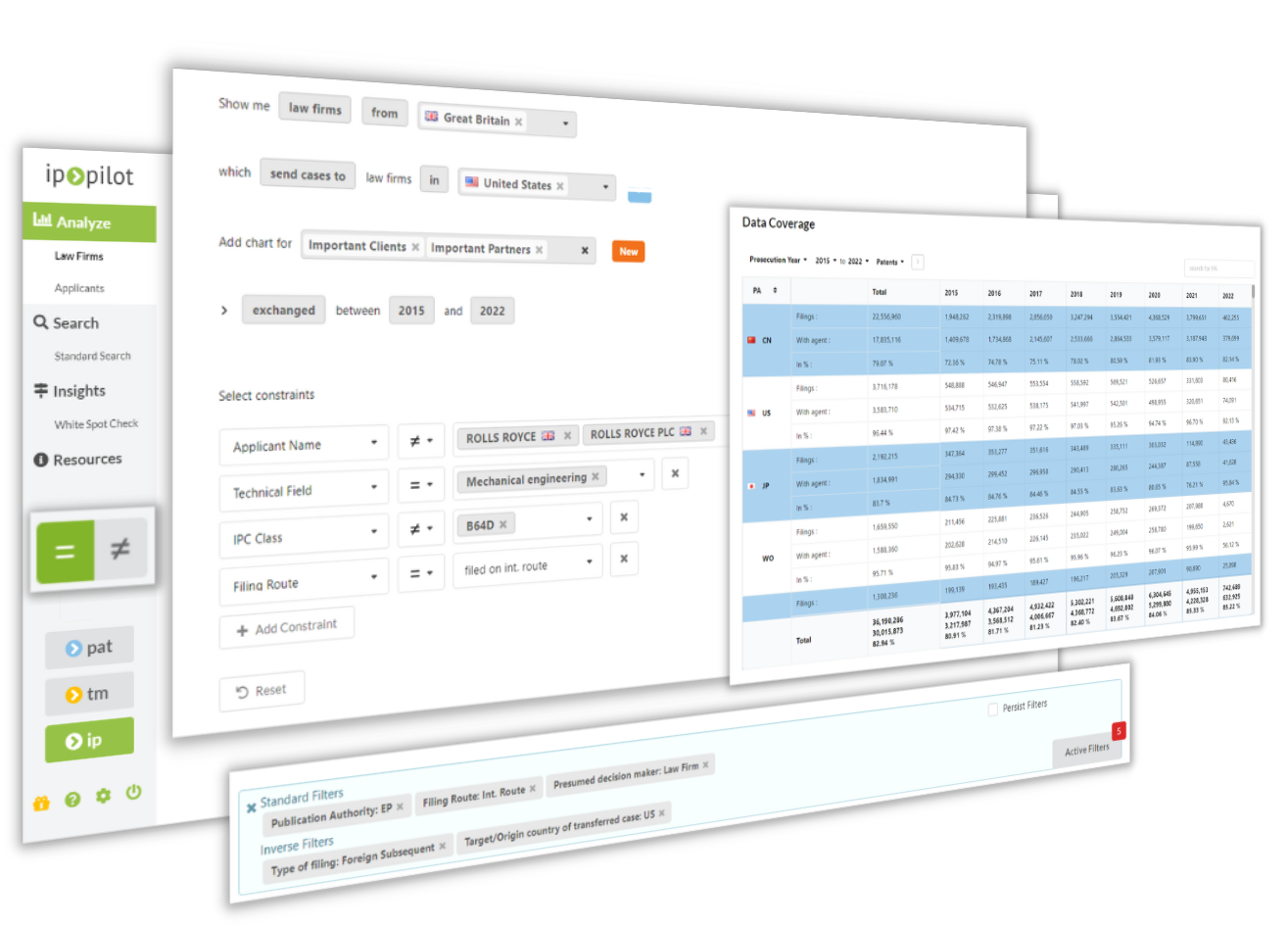 IP Pilot | Inverse Filter, Advancements in the Search Constraints