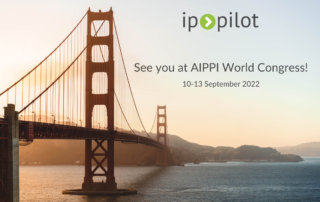 IP Pilot will be at AIPPI World Congress in San Francisco 2022