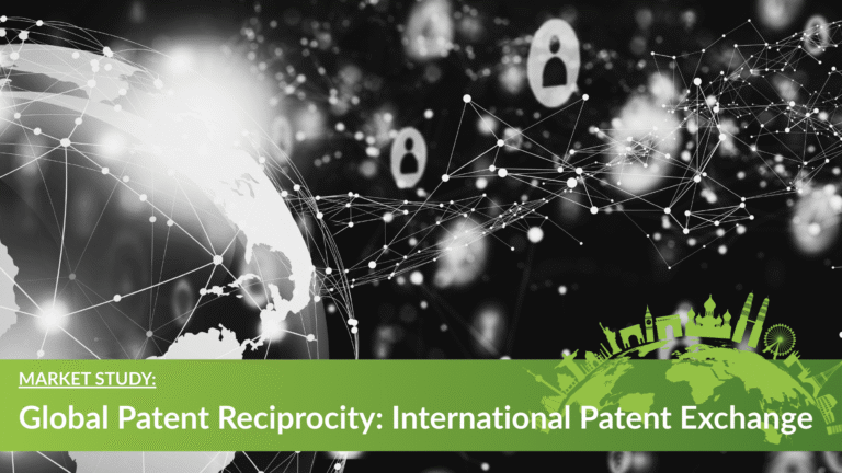 Market study cover for Global Patent Reciprocity: International Patent Exchange