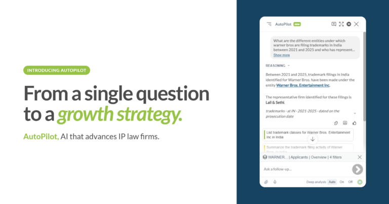 AutoPilot launch banner reading From a single question to a growth strategy, beside the AutoPilot chat panel